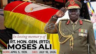 LIVE NOW: BURIAL CEREMONY FOR RT.HON.GEN (RTD) MOSES ALI | 1939 - 2026