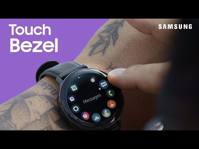 Use the digital bezel on Galaxy Watch Active2 | Samsung US