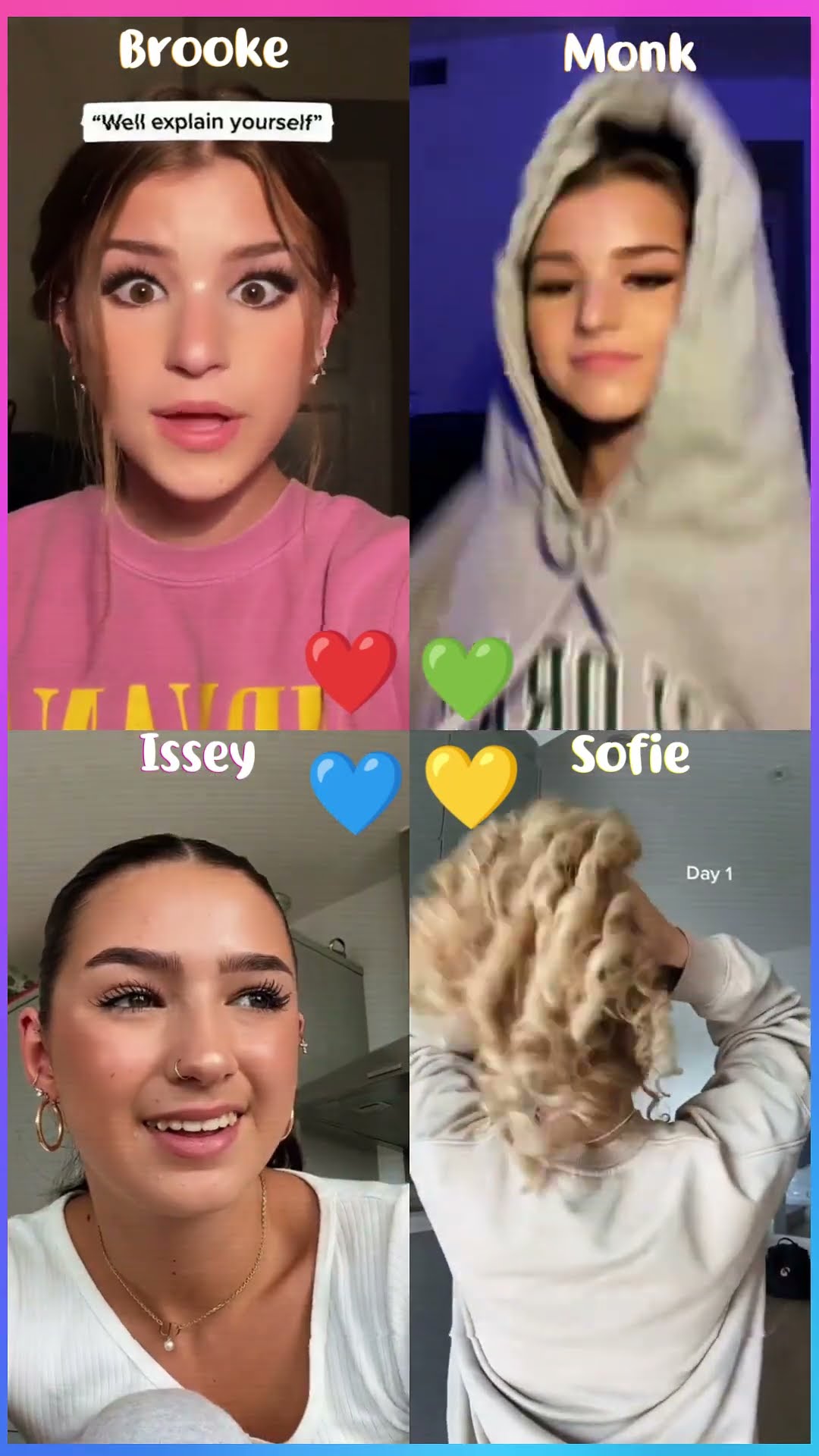 ?? Brooke Monk x Issey Povs x Sofie #shorts #dance #tiktok