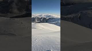 Pasiune sub raze de primavara. #snow #winter #spring