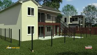 Peak Wire Grid Fencing Installation Video