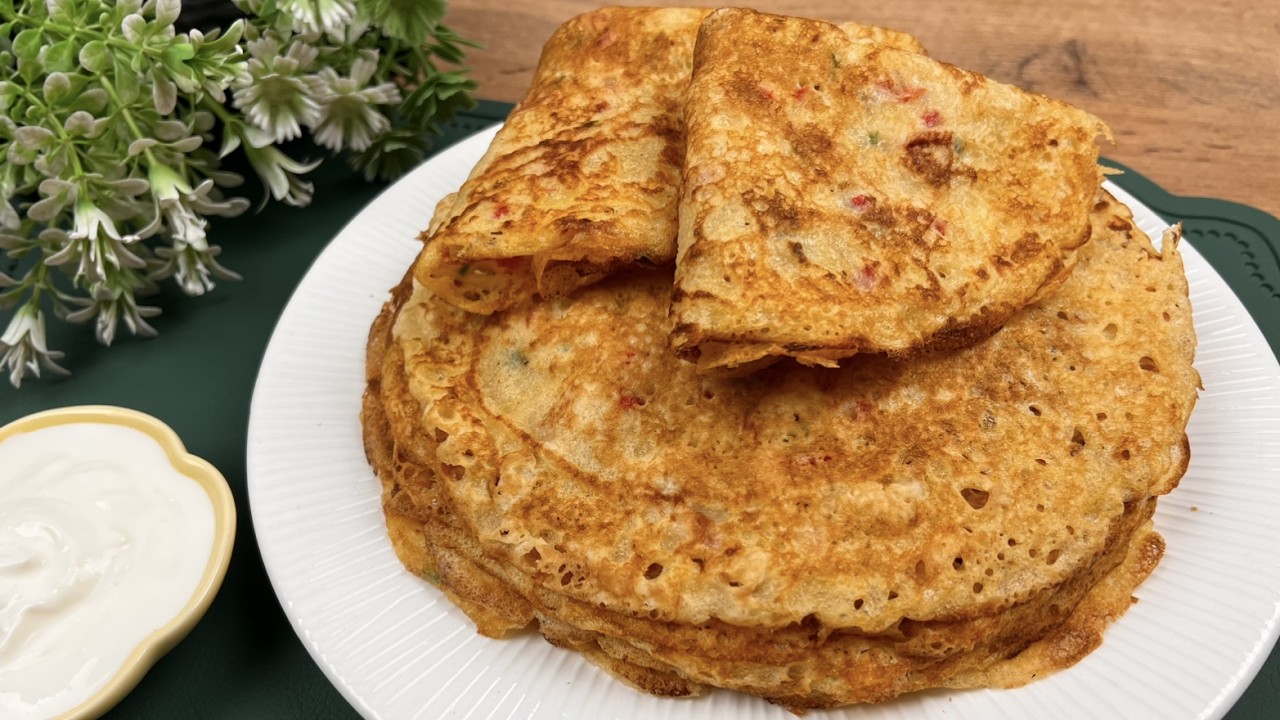 Niemand glaubt, dass diese Pfannkuchen aus Kartoffeln hergestellt werden! Knusprig und sehr lecker 🥔