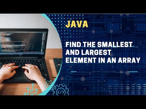 Java Program to find Smallest and largest element in array in Tamil| java interview program in Tamil