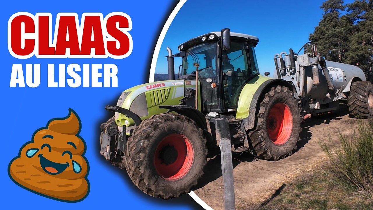 Gros chantier LISIER avec le CLAAS ! 🚜 + On termine enfin la nurserie !
