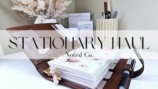 Stationary Haul | Noted Co. | Minimalist Planning