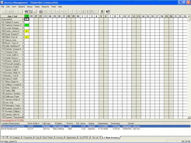 Sage Timberline: Demo 13 Service Management, Pervasive (Legacy)