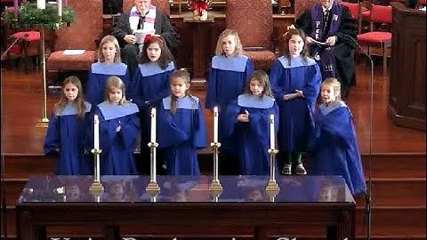 December 8, 2024 11 AM Worship Service - Second Sunday of Advent "How Can This Be?" - trimmed