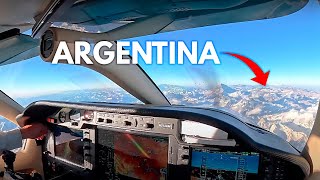 En el  límite de Chile con Argentina