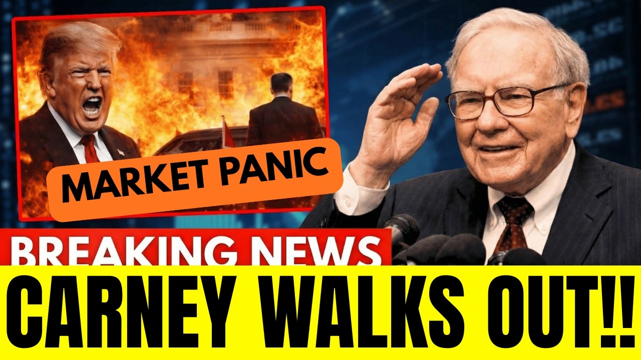 BREAKING: Diplomatic Collapse as Carney Leaves the White House and Markets Panic
