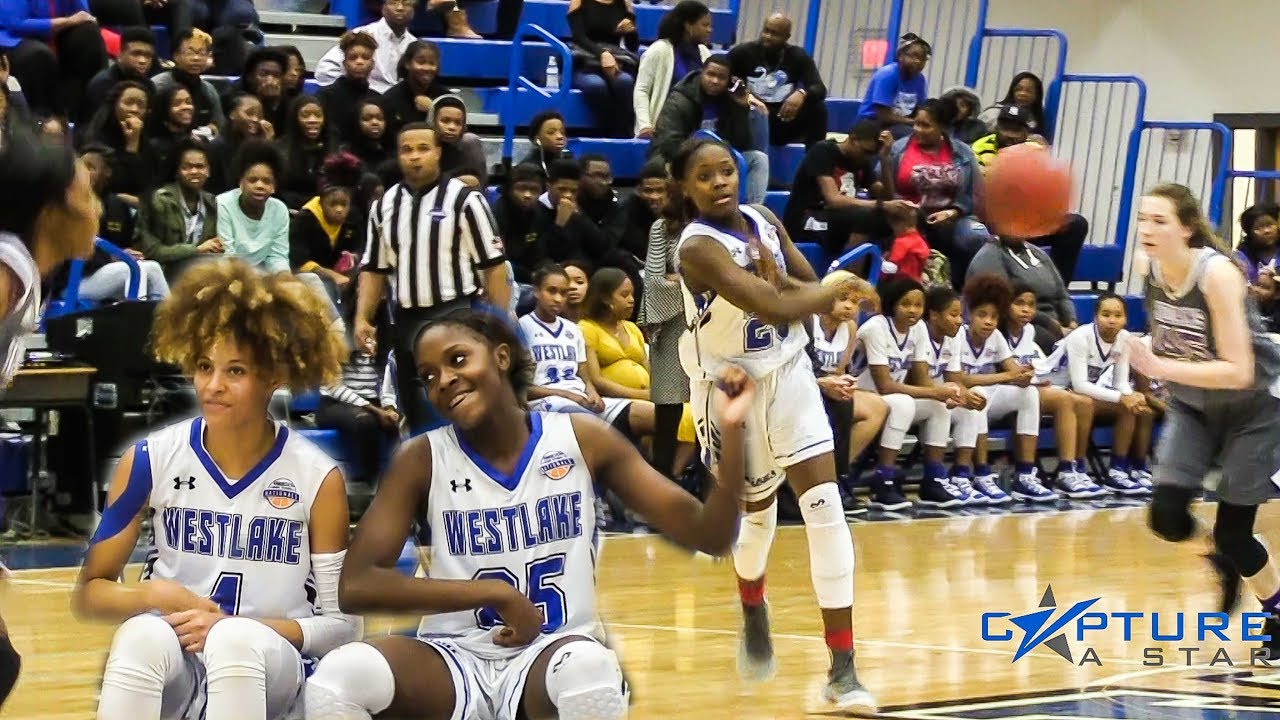 STATE CHAMPS WESTLAKE DEMOLISH? || Girls High School Basketball Highlights