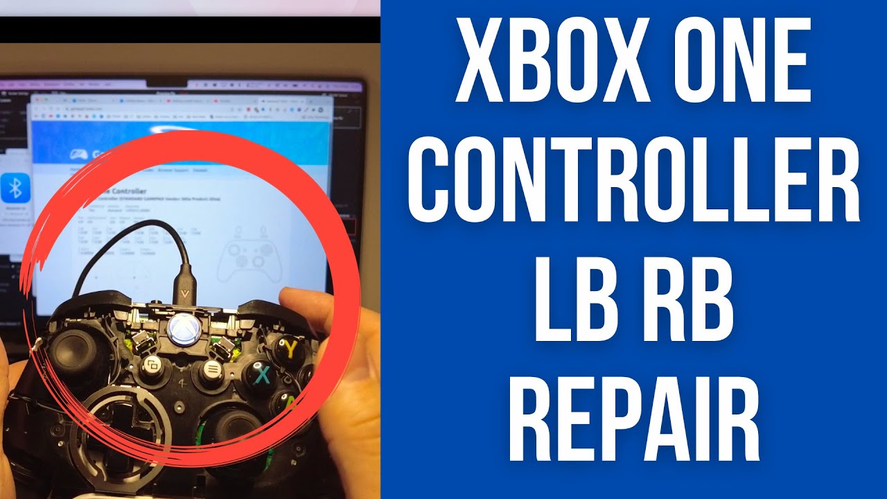 How To Fix LB RB Bumper Shoulder Button Xbox One Wireless Bluetooth