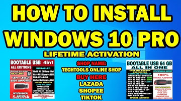 HOW TO INSTALL WINDOWS 10 PRO WITH MS OFFICE 2021 TUTORIAL