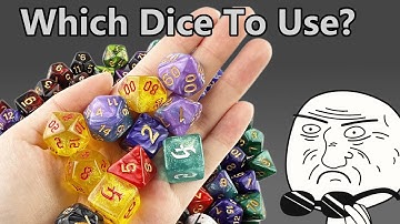 What Dice System is the best for YOUR TTRPG?