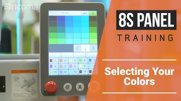 8S Panel training series: Part 4 - Selecting Your Colors