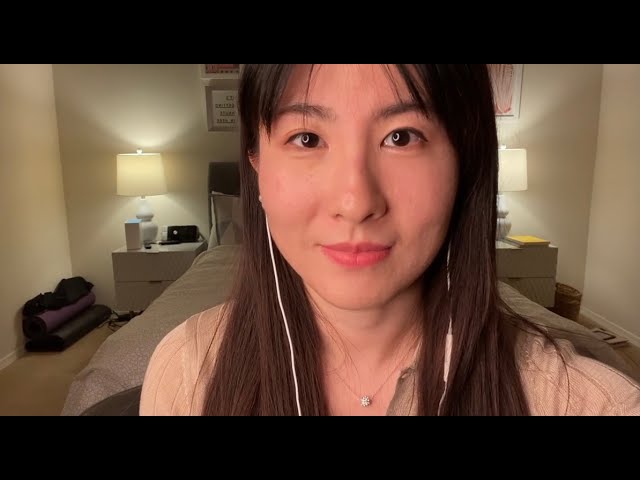 My First ASMR Video!! Trigger Sounds, Soft Spoken, Help You Relax & Sleep ♡
