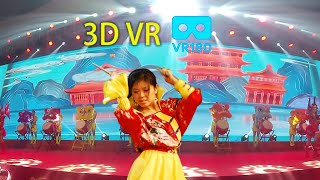 3D VR180-中国艺术-狮鼓献瑞 Chinese lion dance
