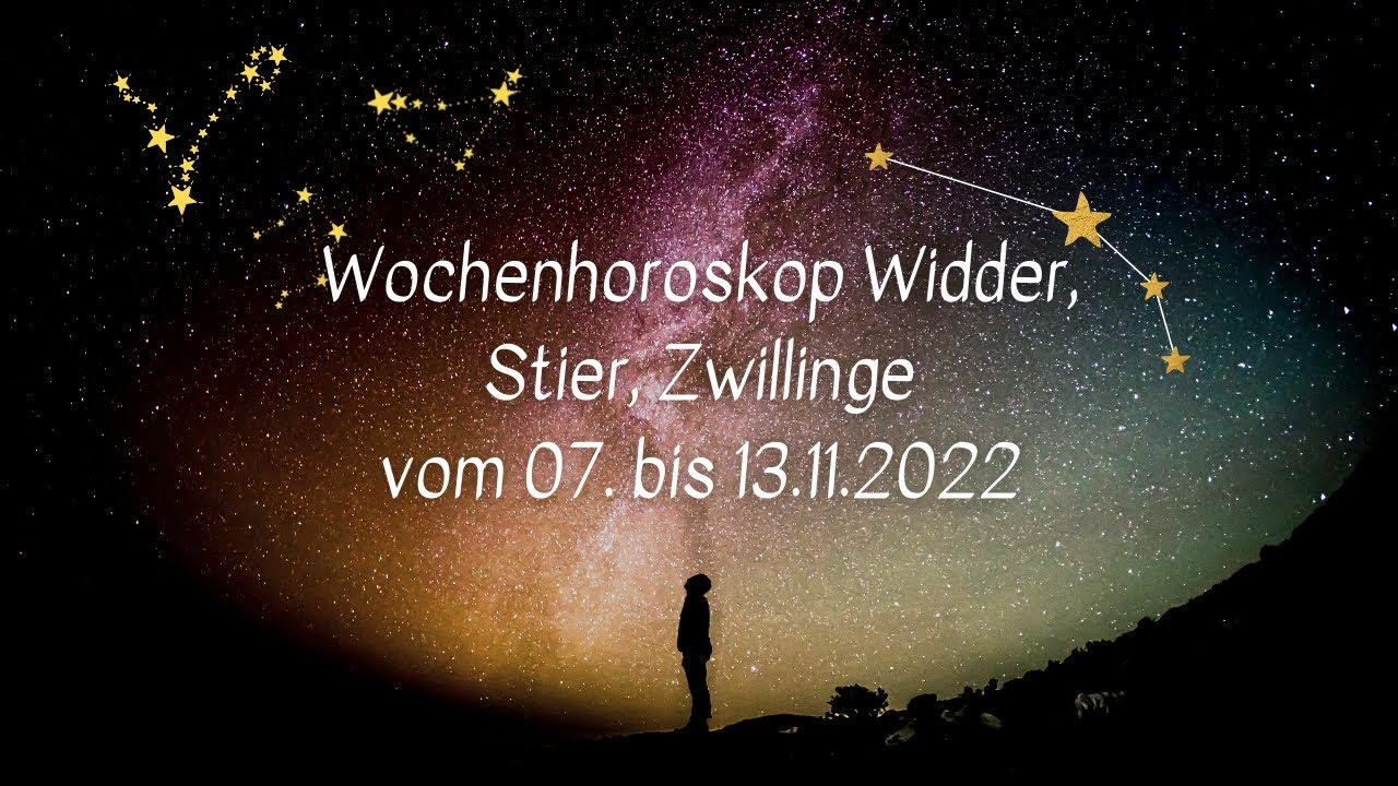 Wochenhoroskop Zwilling Nachste Woche