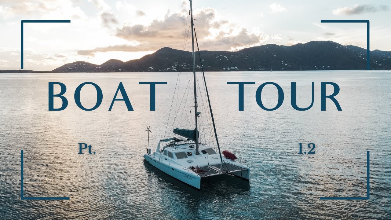 2001 Voyage 440 Owners Version Catamaran Boat Tour