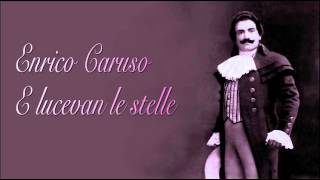 Enrico Caruso - E lucevan le stelle / cleaned by Maldoror + sub-title