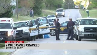 Arrests made in 2 separate cold cases in Greenville Co.