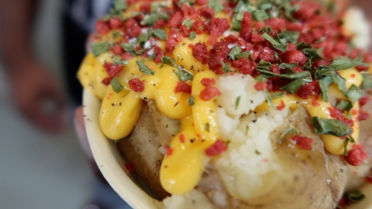 vlogs in spanish THE BEST BAKED POTATO EVER!!!