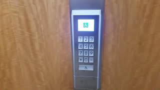 Schindler Miconic 10 Traction Elevators (16-25) @ The American Center - Southfield, MI