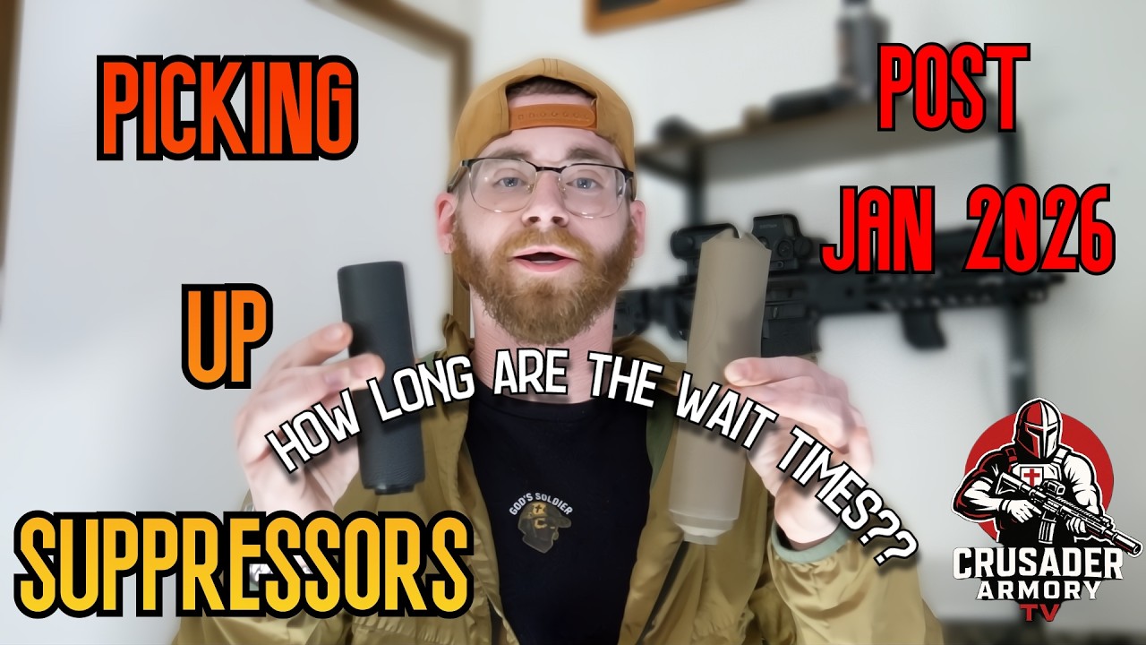 Picking Up My New Suppressors in 2026 | Updated ATF Form 4 Process & Timeline