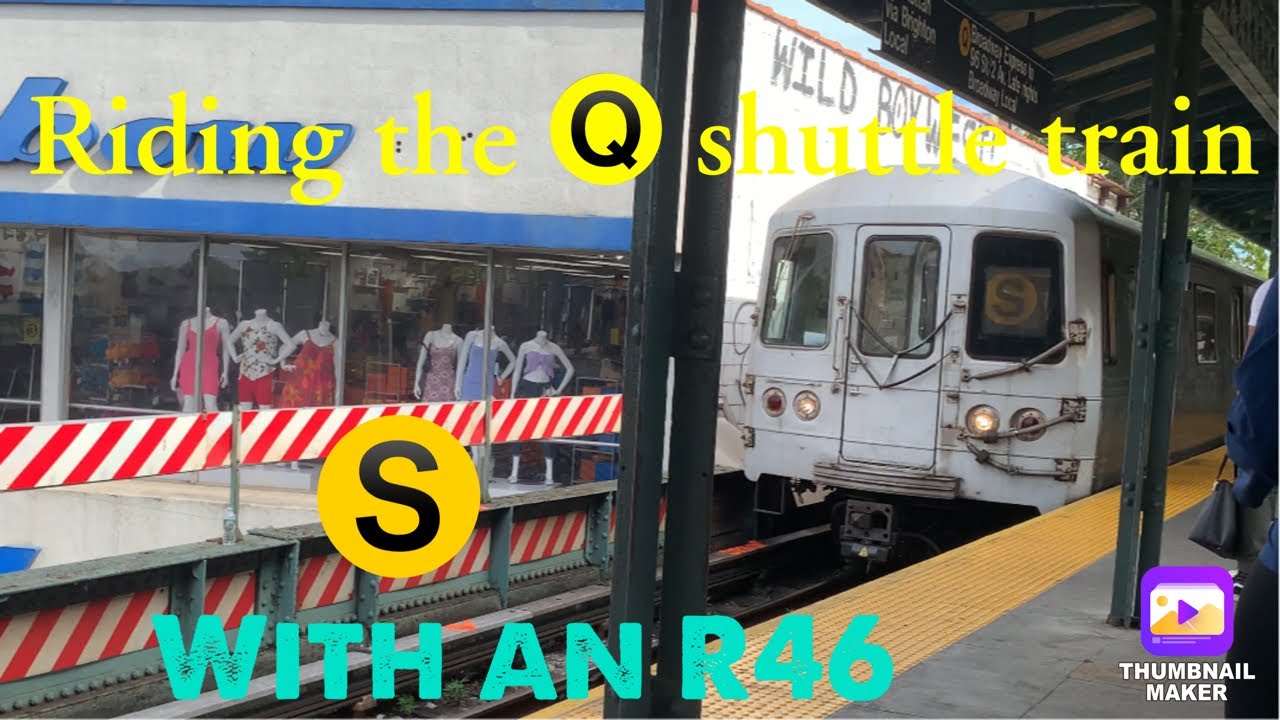 NYC Subway: a short video of Riding the 🅠 Shuttle train (R46) - YouTube
