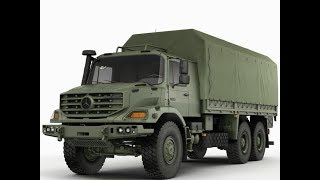 Mercedes Benz zetros 6×6 2020