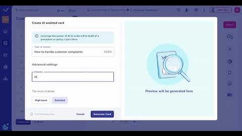Create SOPs and processes in SECONDS using Whale