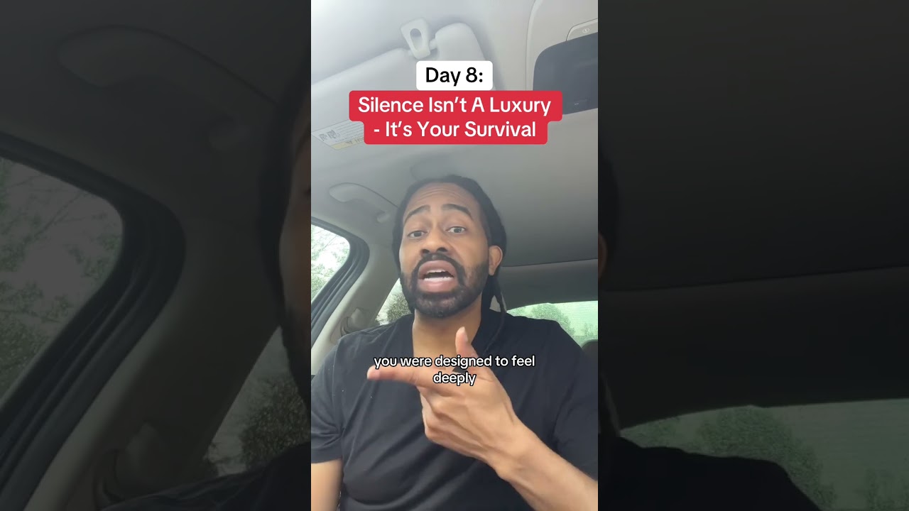 Day 8: Spiritually-Gifted Series - SILENCE ISN’T A LUXURY - IT’S YOUR SURVIVAL