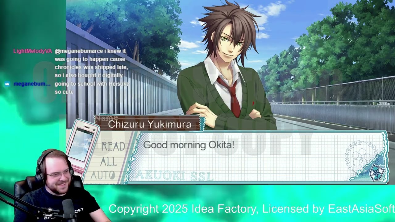 A Look at Hakuoki SSL - Sweet School Life! - Out now for Nintendo Switch! (Twitch Stream)