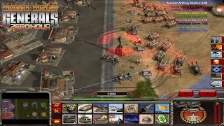 China Rogue 2 vs 6 USA Assault Hard Armies | Command and Conquer Generals Zero Hour Mod by RTS GAMES LOVER 273 views 1 month ago 37 minutes