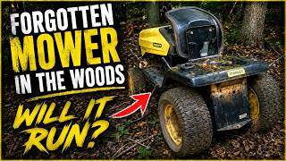Rescuing a Forgotten Mower