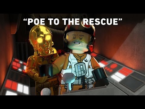 Video: Lego Star Wars: The Force Awakens Details Wat Poe Dameron Daarna Deed