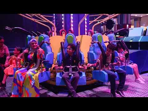 لعبة الصاروخ ماجيك بلانيت الماظة سيتي سنتر