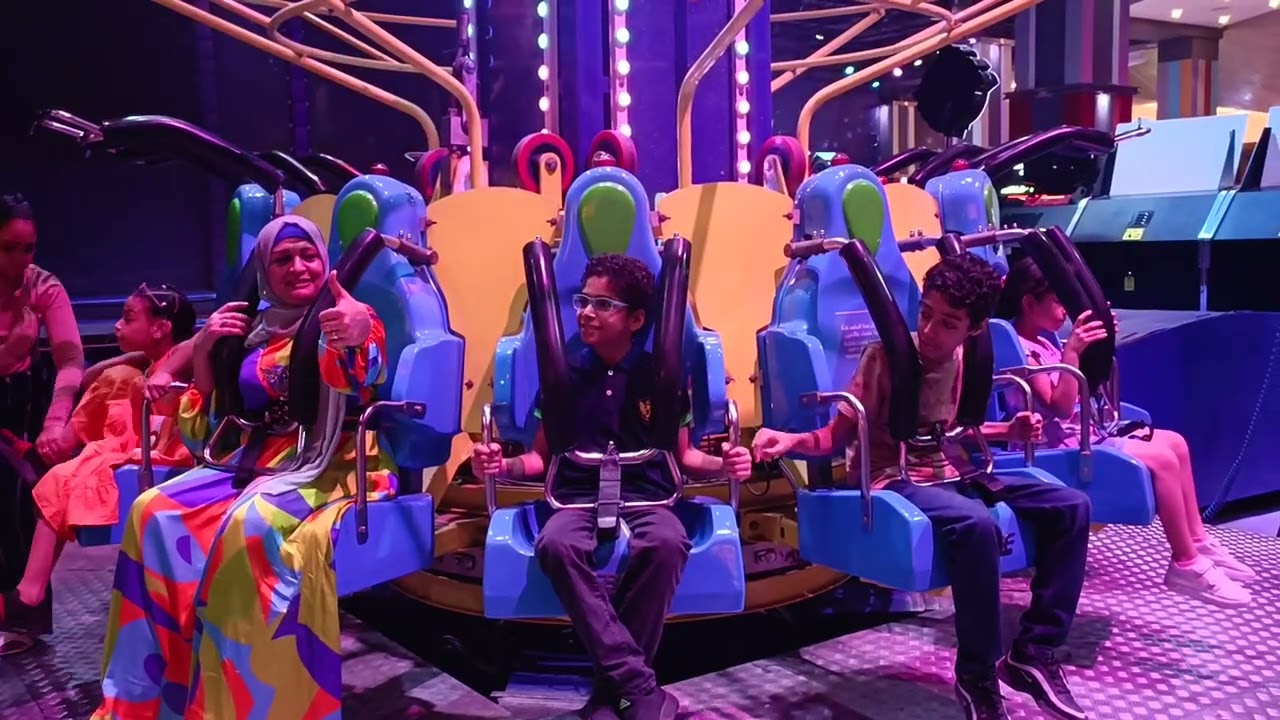 لعبة الصاروخ ماجيك بلانيت الماظة سيتي سنتر