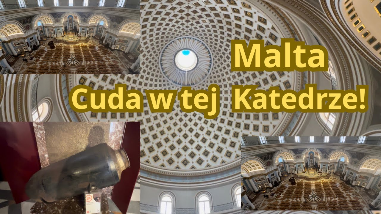 W tej Katedrze na Malcie wydarzył się CUD! Rotunda.