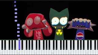 How To Play Sprunki Pyramixed Horror Bonus On Piano