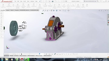 SOLIDWORKS 2016 MÔ PHỎNG HỘP GIẢM TỐC VIDEO 13