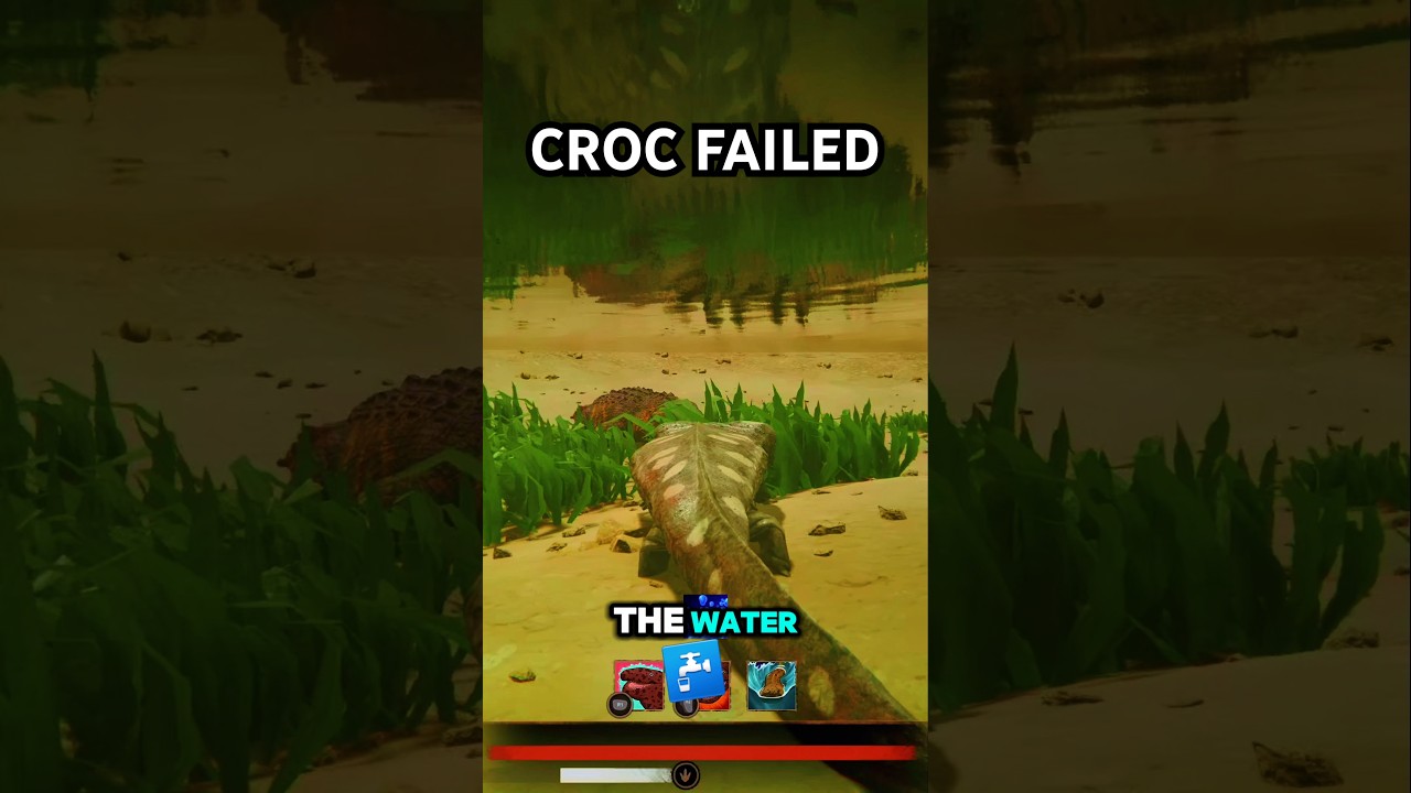 Path of titans croc failed #pathoftitans #gaming #gameplay #dinosaur # ...