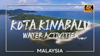 Malaysia🇲🇾- Kota Kinabalu | Water Sports &amp; Beach Activities | State of Sabah | 4K Drone