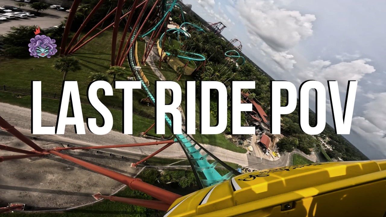 Busch Gardens Tampa's Kumba Final Ride POV