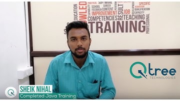 Java Training Reviews by Qtree Technologies Students Mr.Sheik Nihal about Java Classes Coimbatore