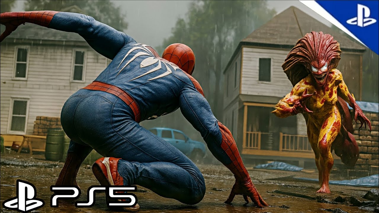 (PS5) Spider-Man Vs. Scream Boss Fight | Marvel Spider-Man 2 PS5 Gameplay [4K HDR 60FPS]