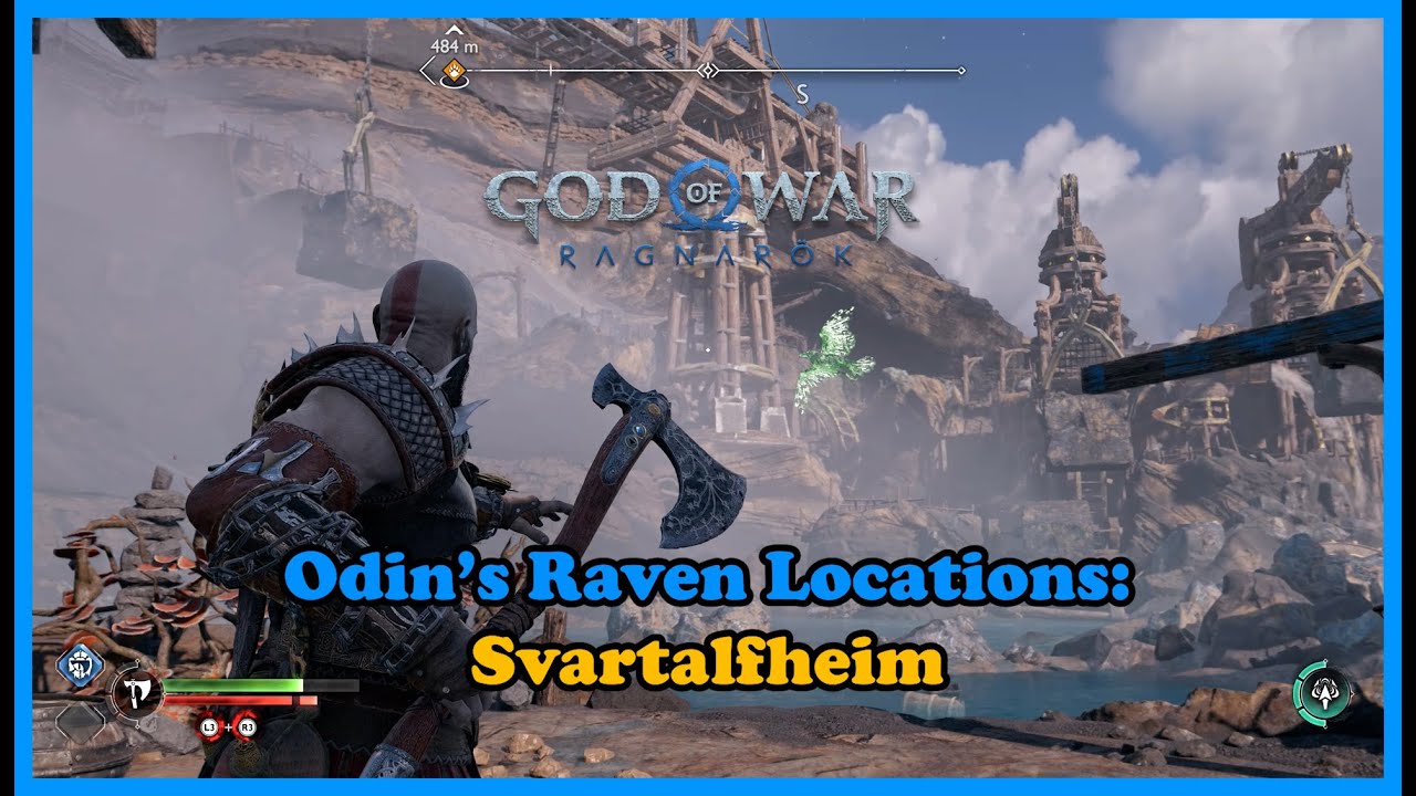 God Of War Ragnarök: Odin's Raven Locations, Svartalfheim​ 