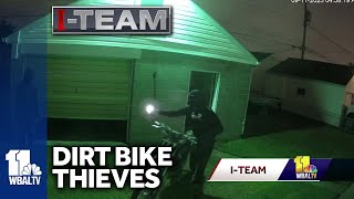 I-Team Owners see uptick in Baltimore-area dirt bike thefts