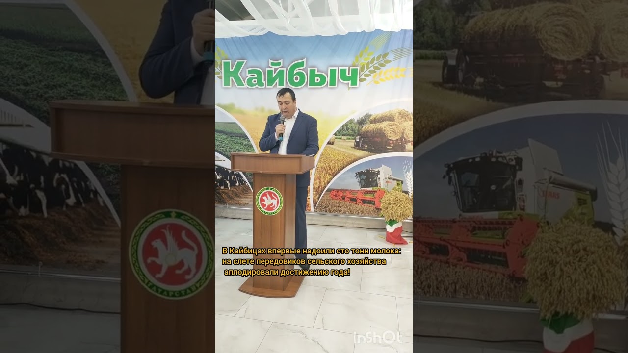 В Кайбицах впервые надоили сто тонн молока !