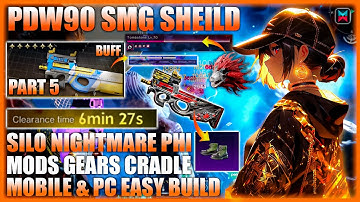 SOLO RUN - NO HEAL- PDW90 BULLSEYE SILO NIGHTMARE PHI🥶BEST SHEILD BUILD GUIDE - ONCE HUMAN