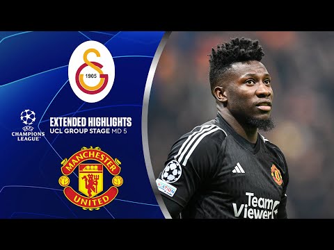 Galatasaray vs. Manchester United: Extended Highlights | UCL Group Stage MD 5 | CBS Sports Golazo